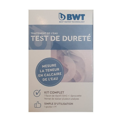 Kit test mesure de dureté de l'eau BWT - Plomberie Online