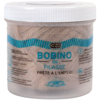 Bobino distributeur  filasse de lin 80 g pour raccord fileté - GEB