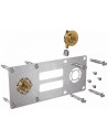Sortie de cloison PER Ø 16 mm à sertir pour fixation robinetterie (entraxe 150 mm) - ROBIFIX