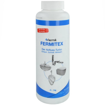 Nettoyant / déboucheur chimique en granulés FERMITEX 1 kg - FERMIT