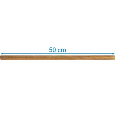 Rallonge filetée 1/2" (15x21) L 50 cm mâle laiton à visser