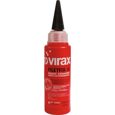 Résine anaérobie d'étanchéité pour raccord fileté - FiletFix - VIRAX