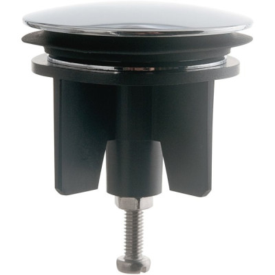 clapet inox - diamètre 45mm - pour vidage de baignoire à cable