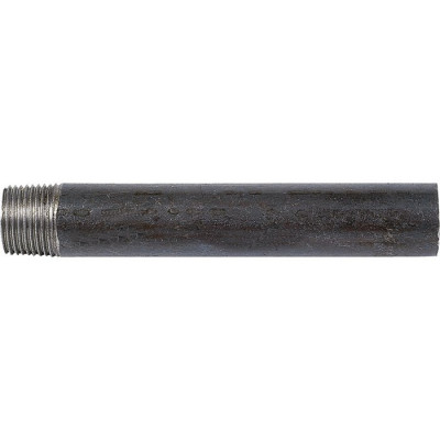 Bobine demi mamelon fileté 3/8" (12x17) L 100 mm acier noir à souder