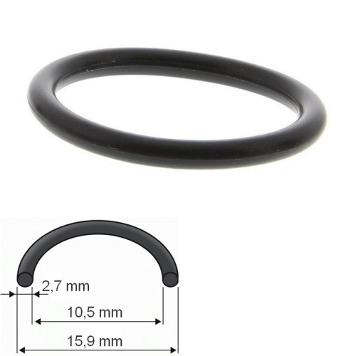 Joint torique R9 - Ø 15,9 x 10,5 mm - Ø tore 2,7 mm - Sélection PLOMBERIE ONLINE avec dimensions