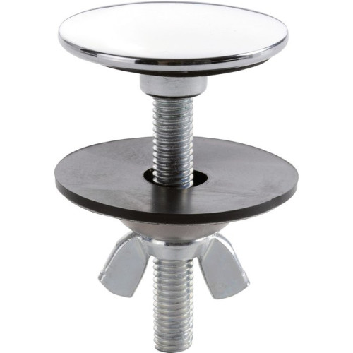 Cache trou chromé Ø 42,5 mm pour évier, lavabo, vasque réf. 0603005 - NICOLL