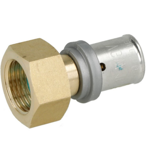 Raccord écrou libre multicouche à sertir - SILVERTEC