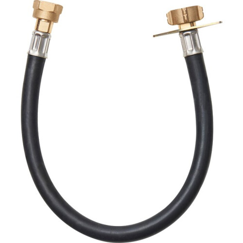 Lyre gaz souple 20 x 150 - écrou bouteille - L 0,7 m pour butane et propane